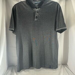 Perry Ellis Gray Polo Shirt Classic Style